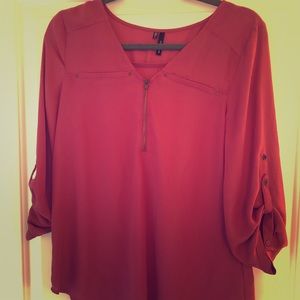 NWOT Maurices pink blouse!